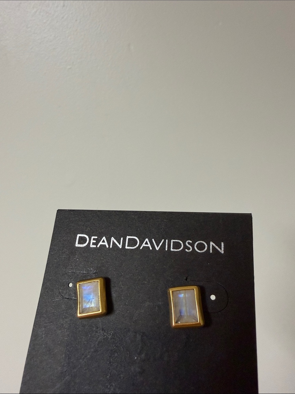 NWT Dean Davidson Moonstone earring studs